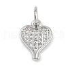 Rack Plating Brass Charms KK-Q028-40P-1