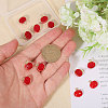CHGCRAFT 12Pcs Alloy Enamel Pendants FIND-CA0009-59-3