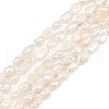 Natural Cultured Freshwater Pearl Beads Strands PEAR-P064-20E-02B-2