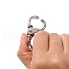 Iron Swivel Clasps with Key Rings HJEW-H017-P-3