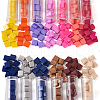  260Pcs 13 Colors 2-Hole Baking Paint Glass Seed Beads SEED-TA0001-09-2