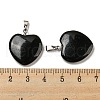 Natural Obsidian Pendants G-G956-B77-FF-3