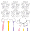 Olycraft 20Pcs Acrylic Floss Bobbin TOOL-OC0001-92D-1