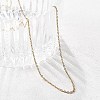 304 Stainless Steel Necklace MAK-F033-01G-4