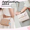 SOFPLATE 28Pcs 14 Colors Zinc Alloy Spring Gate Rings FIND-SP0002-61-5