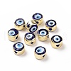 Handmade Evil Eye Lampwork Beads LAMP-P057-05G-01-3