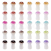 200Pcs 10 Colors Opaque Glass Beads GLAA-TA0001-20-2