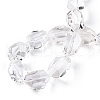 Grade A Natural Quartz Crystal Beads Strands G-R439-17C-1-4