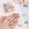 SOFPLATE 30Pcs 3 Colors Rack Plating Alloy Pendants FIND-SP0002-49B-3