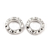 Rack Plating Alloy Linking Rings PALLOY-D023-24P-1