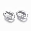 Spray Painted CCB Plastic Linking Rings CCB-R104-13A-03-2