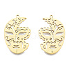 201 Stainless Steel Pendants STAS-N090-LA947-2-1