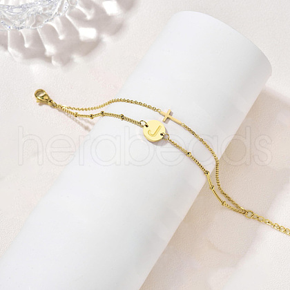 304 Stainless Steel Chain Bracelets FS-WGDF801-10-1