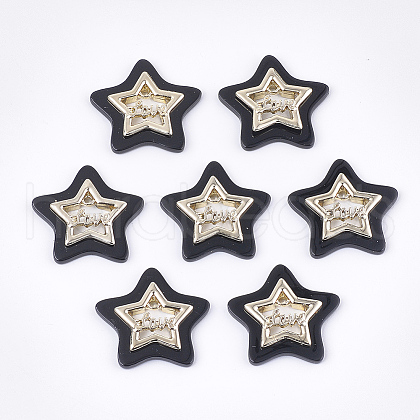 Opaque Acrylic Pendants MACR-T031-06E-1