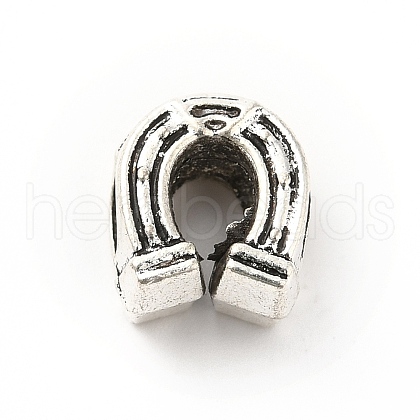 Tibetan Style Alloy European Beads PALLOY-P293-105AS-1