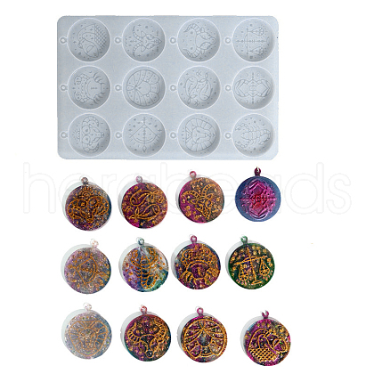 Food Grade DIY Pendant Silicone Molds PW-WG76DA7-01-1