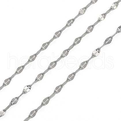 304 Stainless Steel Dapped Chains CHS-S011-01A-P-1