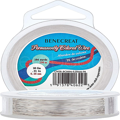 Round Copper Wire for Jewelry Making CWIR-BC0004-0.25mm-04-1