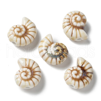 Handmade Porcelain Beads X-PORC-L080-F04-1