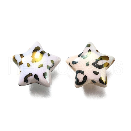 Acrylic Beads OACR-S043-08F-1