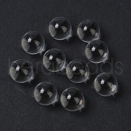 Transparent Glass Beads GLAA-U007-01C-1