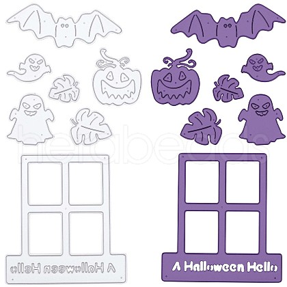 Halloween Carbon Steel Cutting Dies Stencils DIY-WH0387-65MP-1