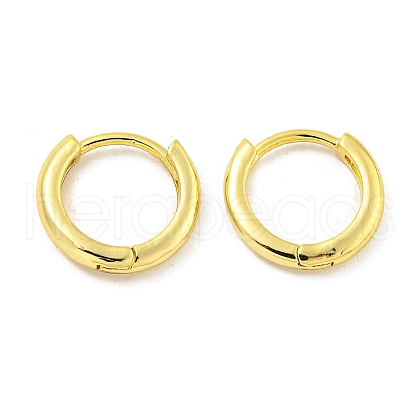 Brass Hoop Earrings EJEW-L211-08E-G-1