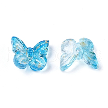 Electroplate Glass Beads EGLA-E059-E01-1
