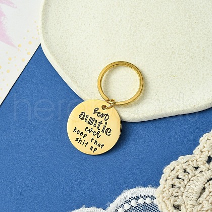201 Stainless Steel Keychain KEYC-YW00104-03-1