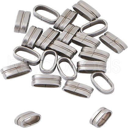 Unicraftale 304 Stainless Steel Slide Charms STAS-UN0005-41-1