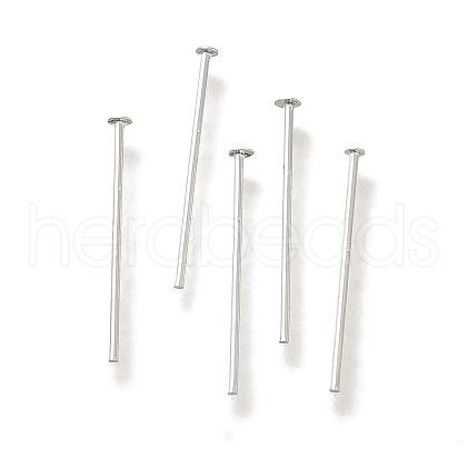 Brass Flat Head Pins KK-H502-01B-S-1