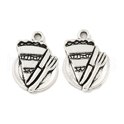 Cake Tibetan Style Zinc Alloy Pendants TIBEP-R334-188AS-RS-1