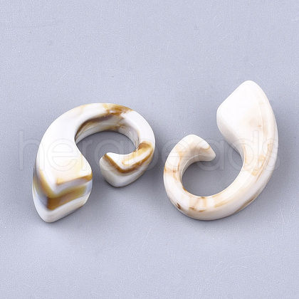 Acrylic Beads OACR-S021-11H-1