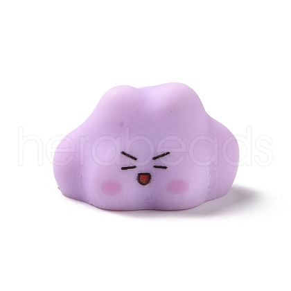 Cute Opaque Resin Cabochons RESI-L037-02D-1
