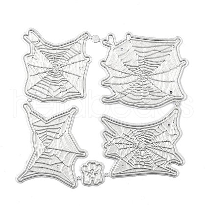 Halloween Spider Web Carbon Steel Cutting Dies Stencils DIY-R079-057-1