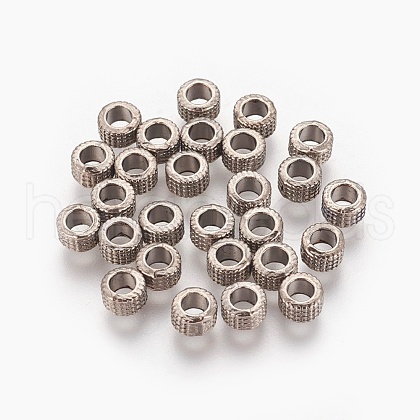 Tibetan Style Alloy Spacer Beads X-K08PT051-1