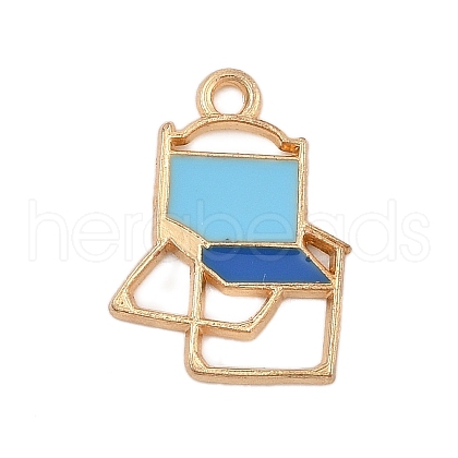 Camping Equipment Series Alloy Enamel Pendants FIND-Z064-04E-1