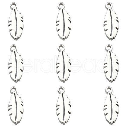 304 Stainless Steel Charms STAS-CJC0008-09P-1