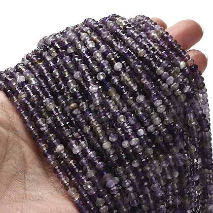 Natural Amethyst Beads Strands G-RM2025-D07-D-1