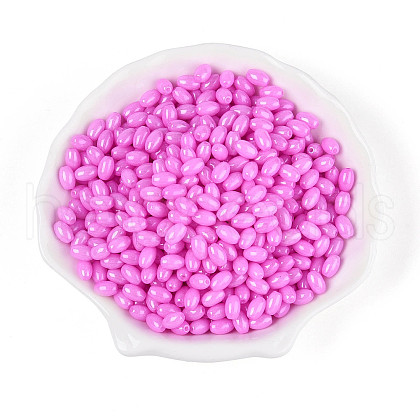 Opaque Colours Luster Glass Seed Beads SEED-N008-02A-07-1