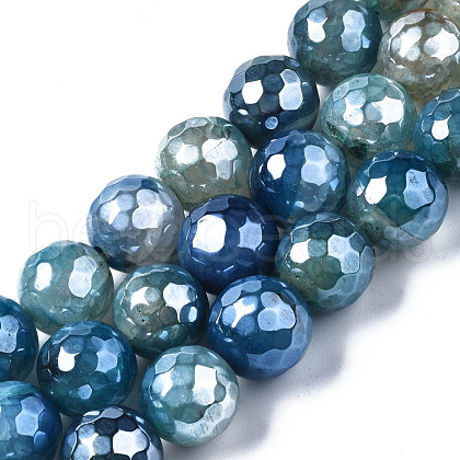 Natural Agate Beads Strands G-Q998-013A-1
