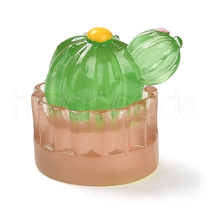 Luminous Resin Ornaments DJEW-K018-01F-1
