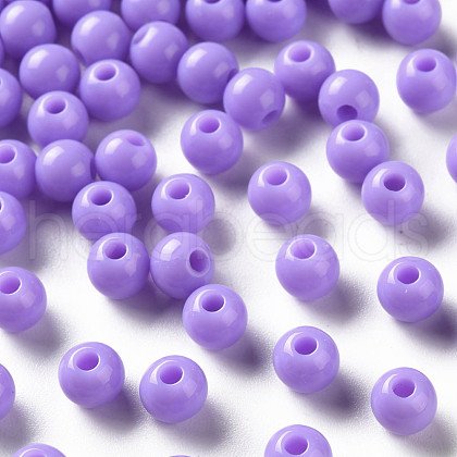 Opaque Acrylic Beads MACR-S370-C6mm-A32-1