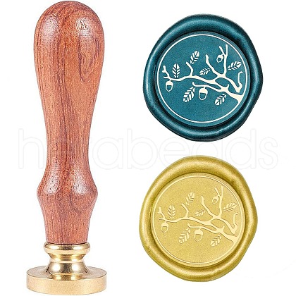 Wax Seal Stamp Set AJEW-WH0208-447-1