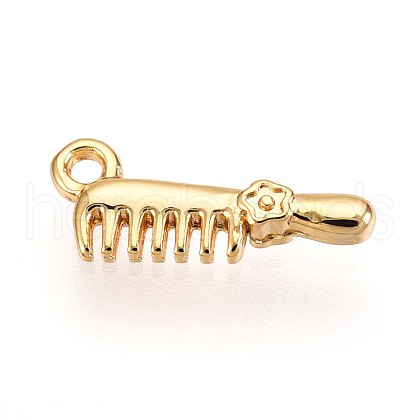 Brass Pendants KK-T075-12G-1