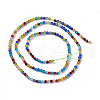 Glass Beads Strands G-F596-47Q-2mm-2