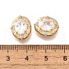 Brass Glass Beads KK-M318-36G-02-3