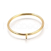 1/20 Yellow Gold Filled Stackable Rings Settings with Peg KK-Z116-01G-04-1