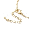 304 Stainless Steel Singapore Chain Necklaces NJEW-A020-01G-3