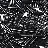 Opaque Glass Bugle Beads SEED-R028-2x9-C01-2
